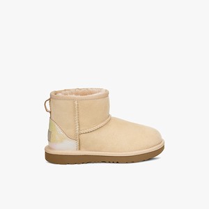 Ugg Classic Mini II Shimmer Klassiska Stövlar Barn Bruna (631702GCT)